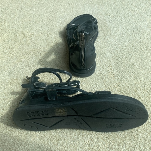 NWT A.S.98 Prucher Sandal in Black Size 38/8 - Picture 3 of 7